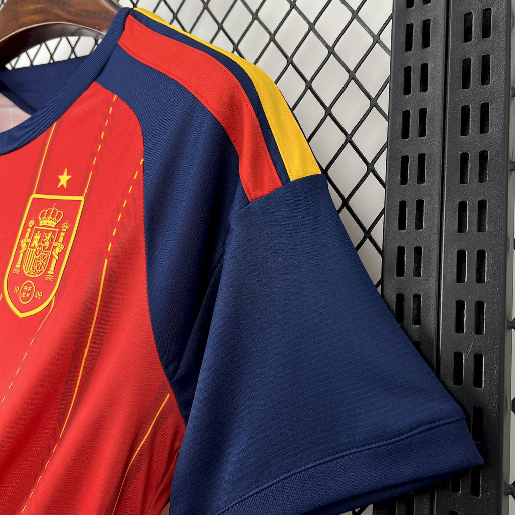 Espagne maillot foot  domicile 2026 2027 Coupe Du Monde