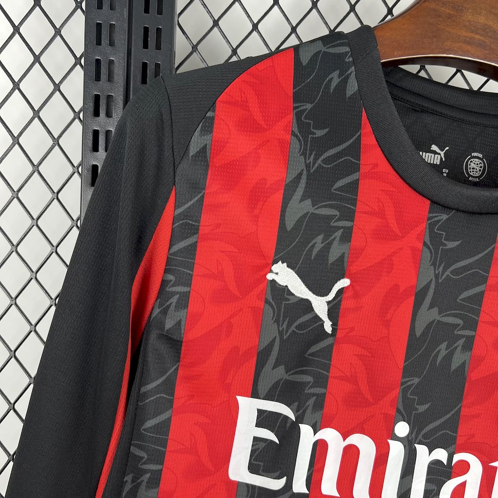 Maillot Foot AC Milan 2025 2026 Manches Longues