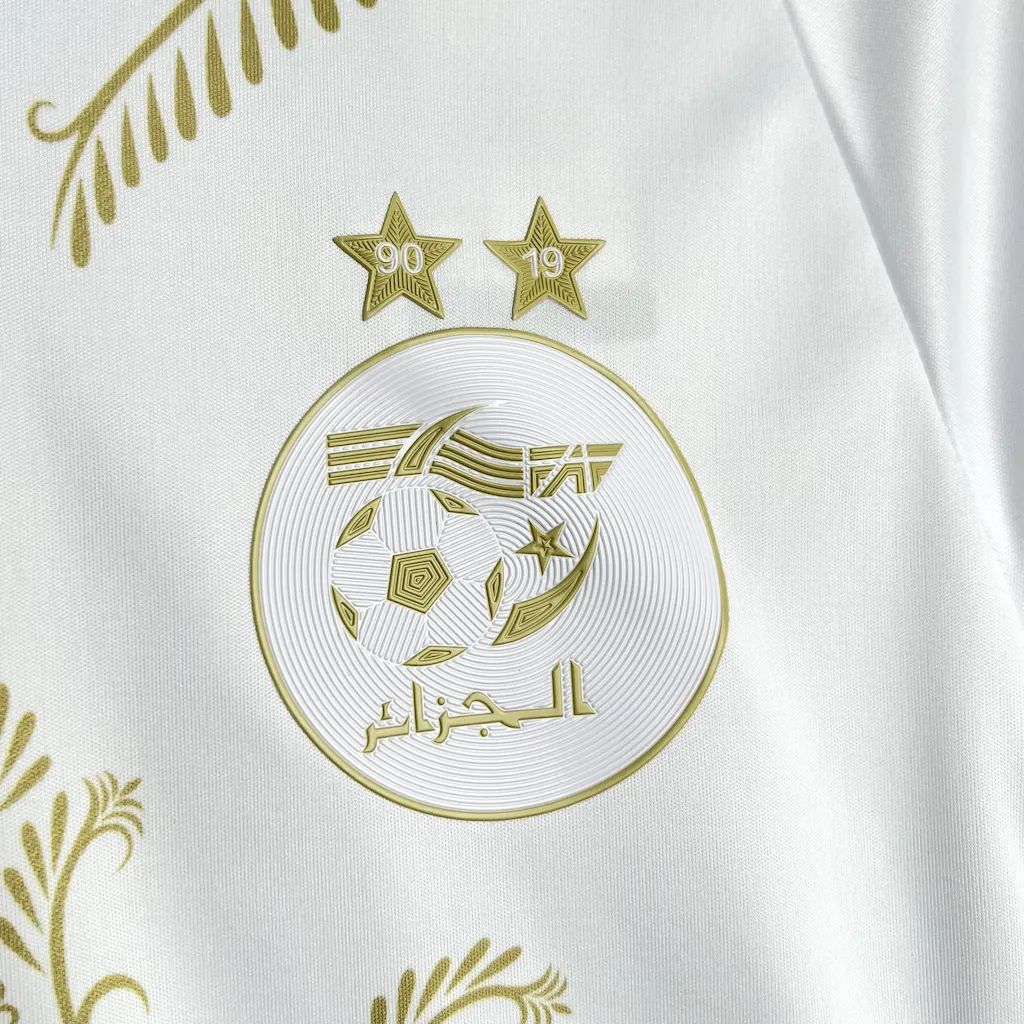 Algérie maillot foot blanc 2024 2025 2026