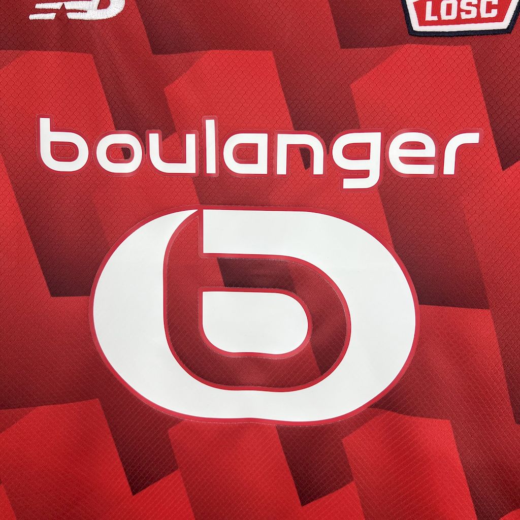 Lille LOSC maillot foot domicile 2025 2026
