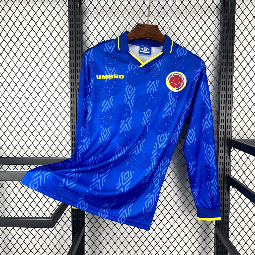 Colombie Maillot Foot Retro 1994 Manches Longue