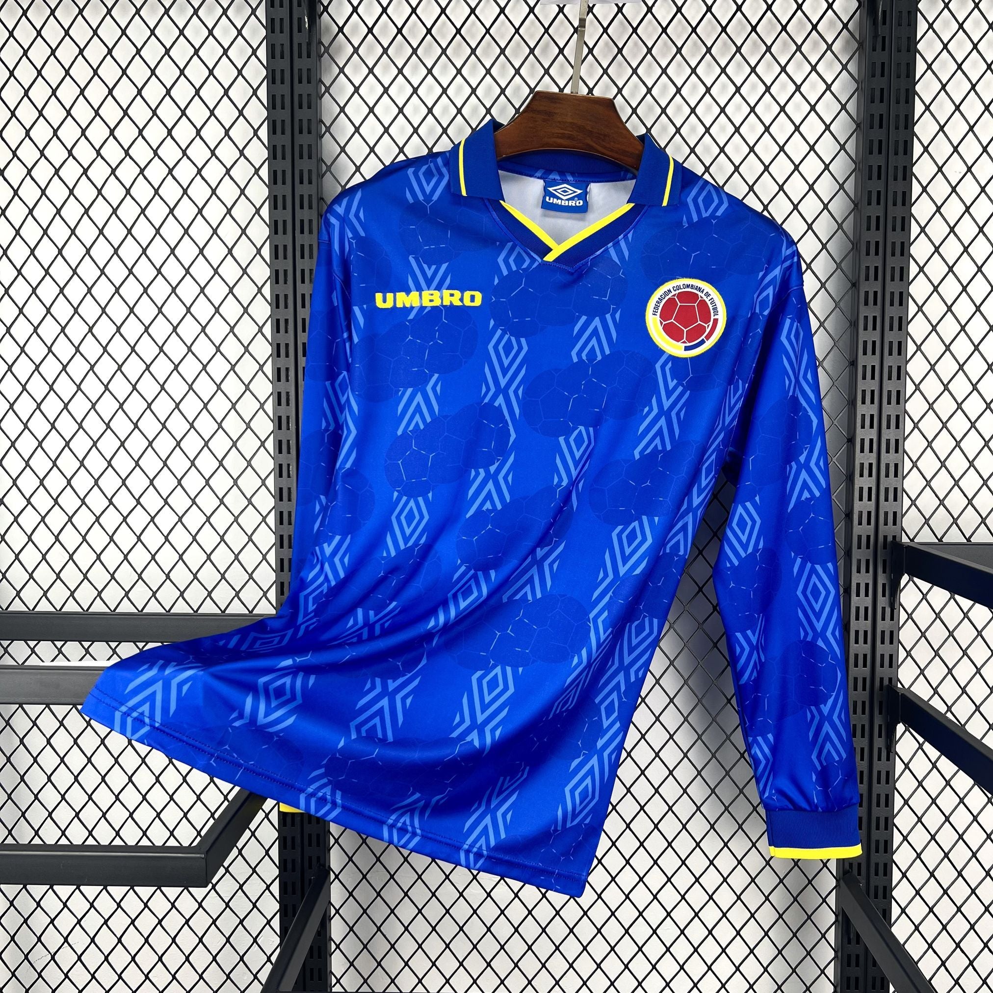 Colombie Maillot Foot Retro 1994 Manches Longue