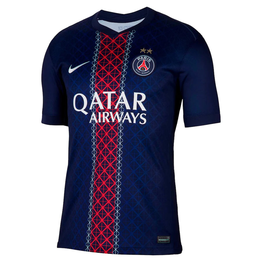 PSG Paris Saint Germain maillot foot domicile 2 étoiles 2025 2026
