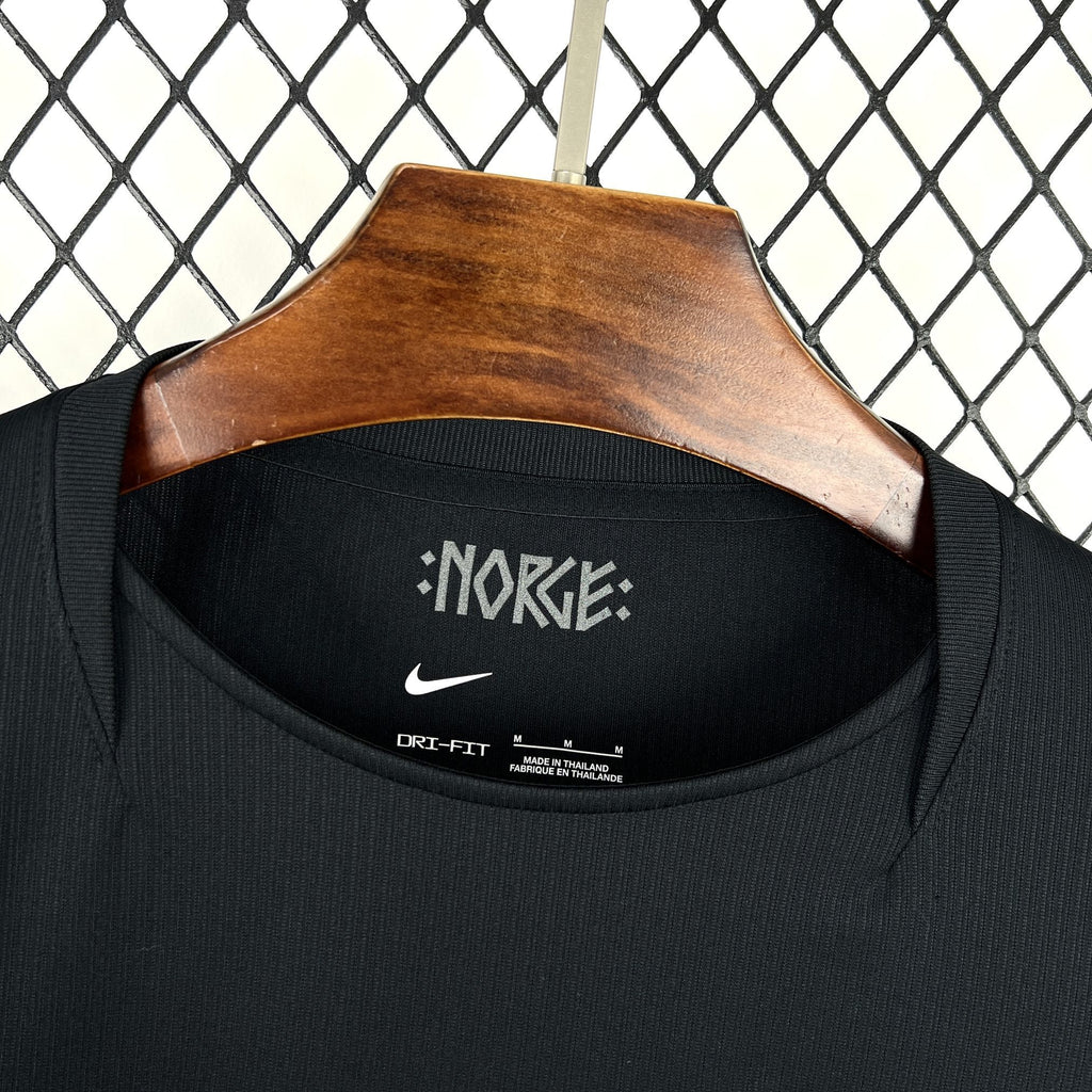 Norvège maillot foot extérieur 2026 2027 Coupe Du Monde Noir