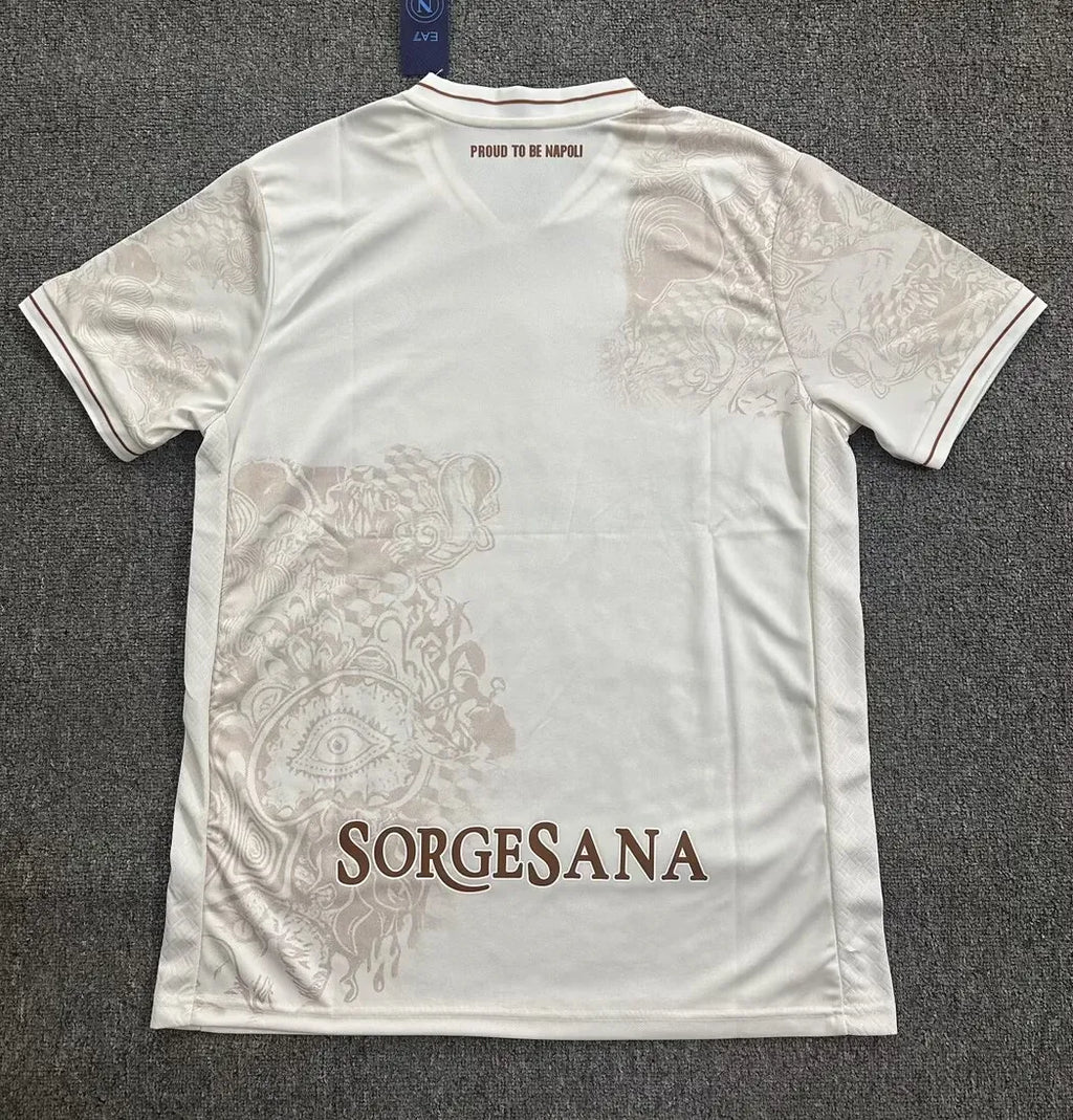 Naples maillot foot extérieur blanc Napoli 2025 2026