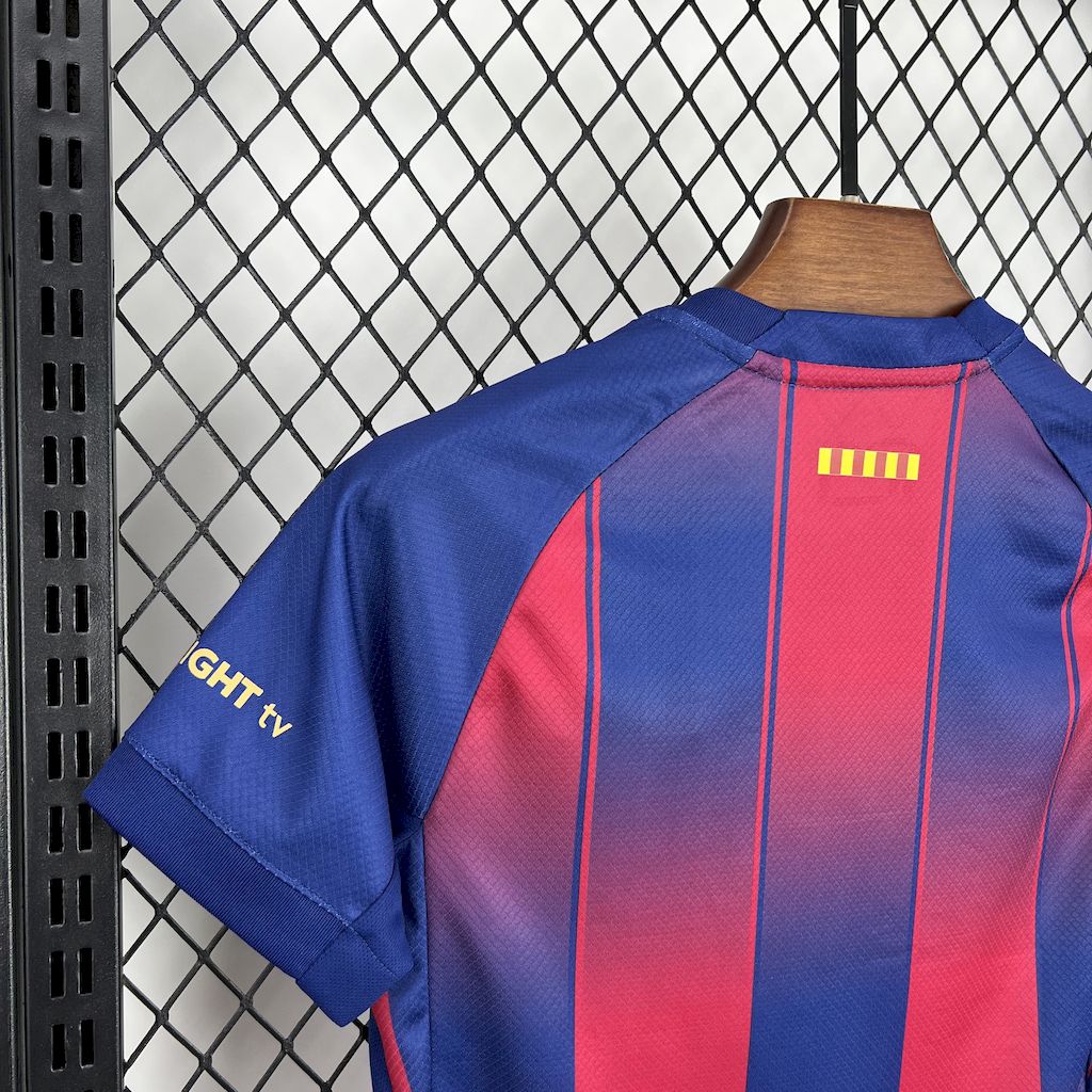 FC Barcelone Kit Enfant Maillot Foot 2025 2026