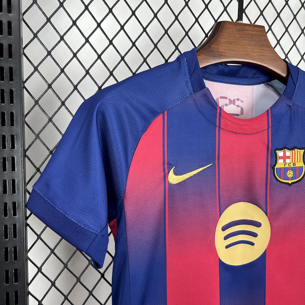 FC Barcelone Kit Enfant Maillot Foot 2025 2026