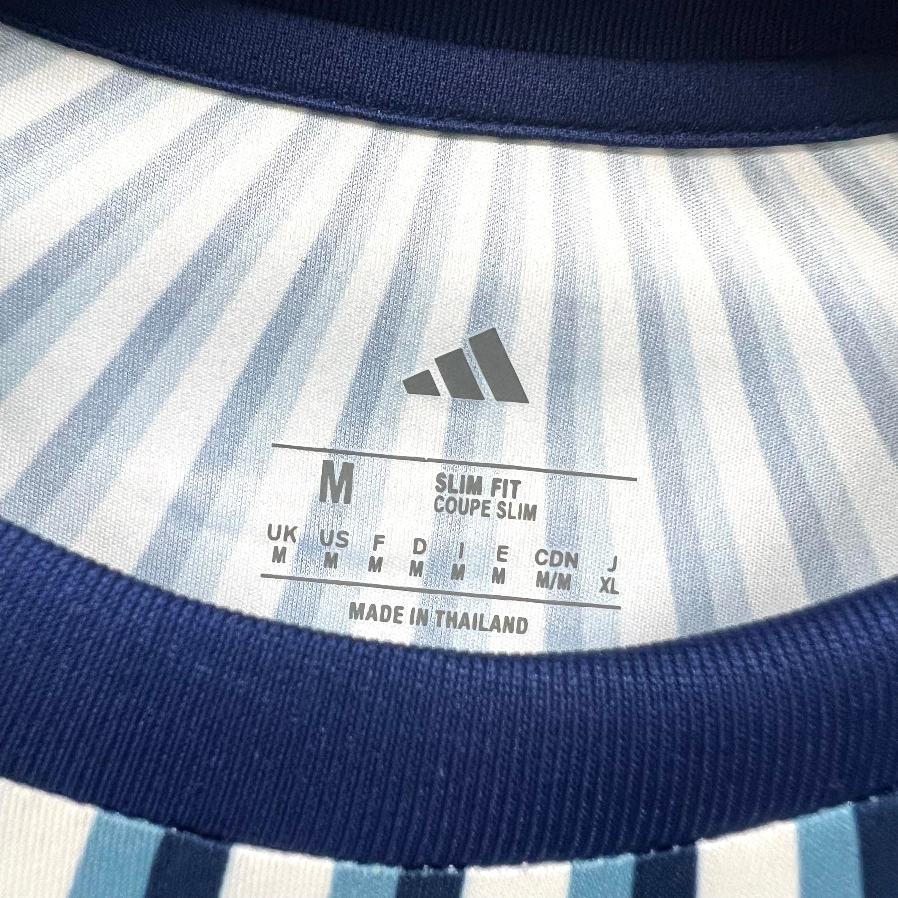 Argentine maillot foot 2026 2027 entraînement Coupe Du Monde