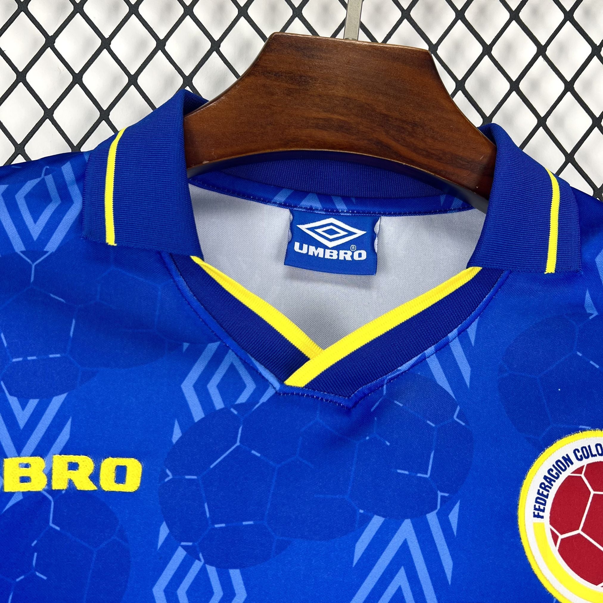 Colombie Maillot Foot Retro 1994 Manches Longue