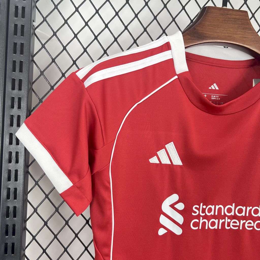 Liverpool Kit Enfant Maillot Foot 2025 2026