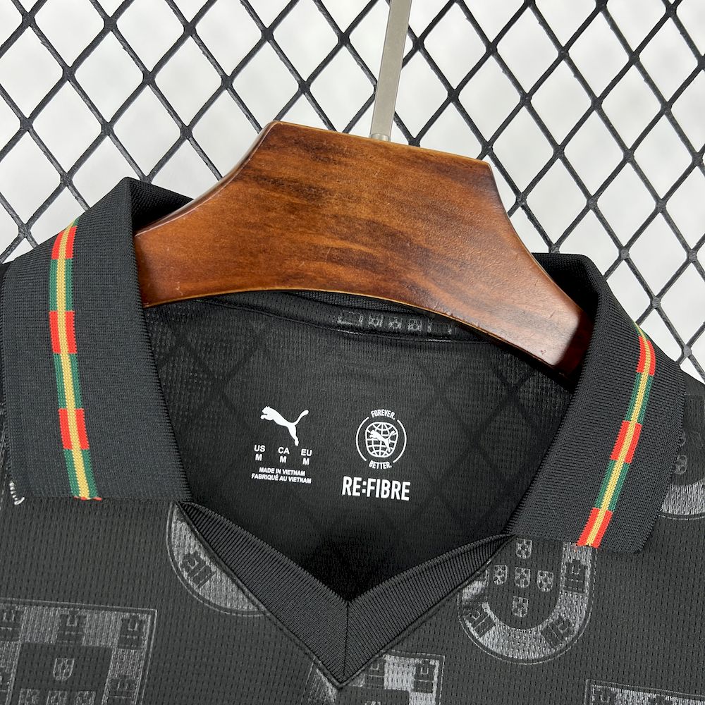 Portugal maillot foot noir 2026 2027 Coupe Du Monde