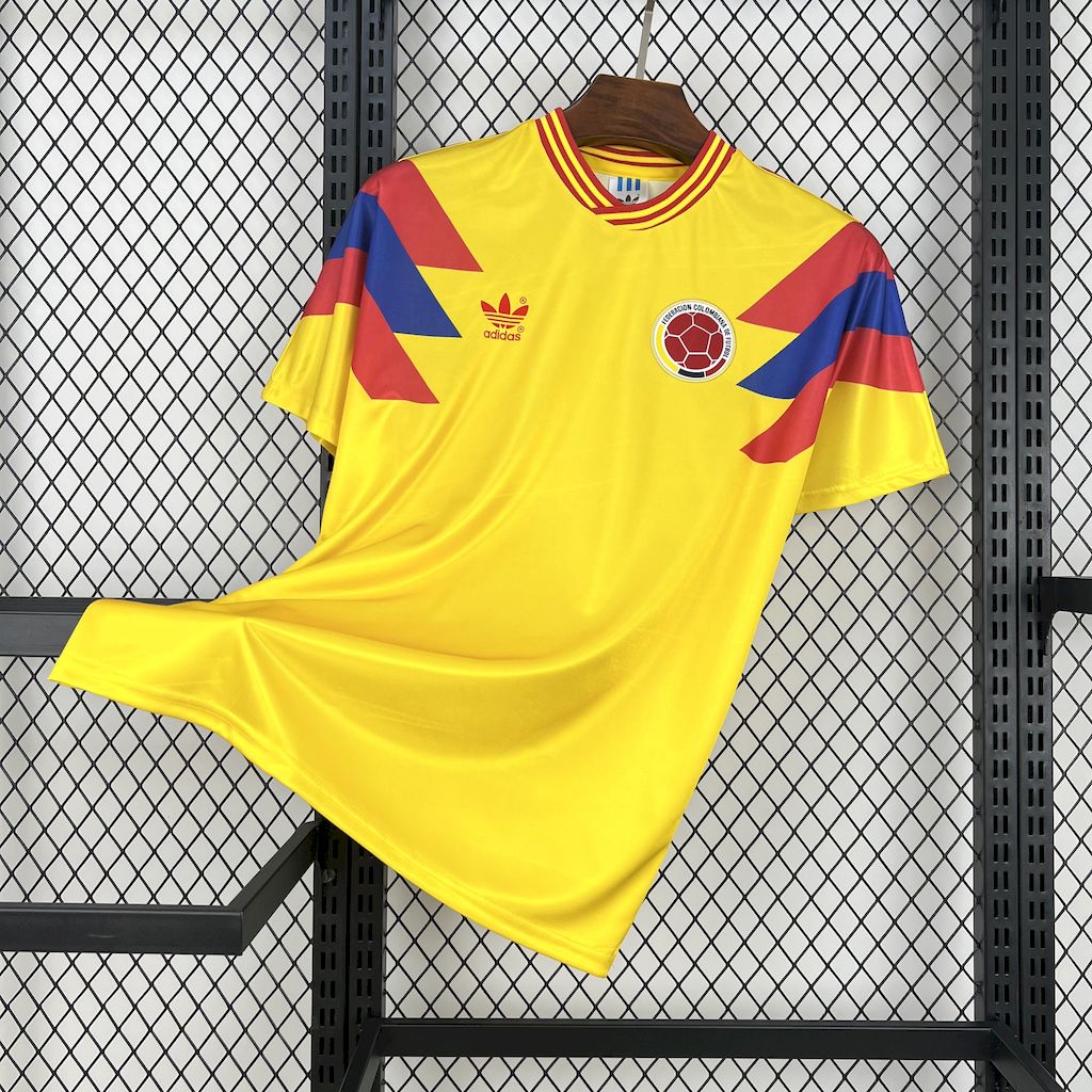 Colombie maillot foot 1990  retro