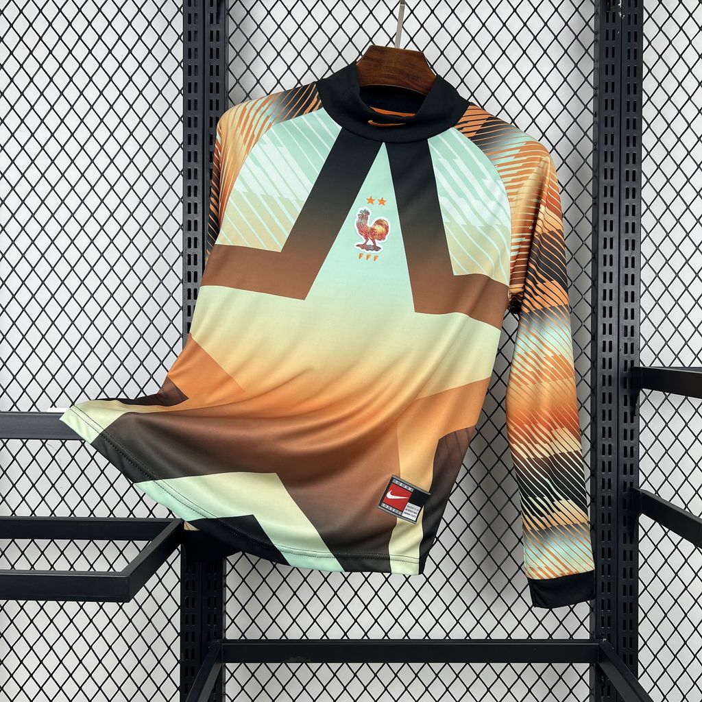 Équipe de France maillot foot gardien 2026 2027 Manches Longues Coupe Du Monde