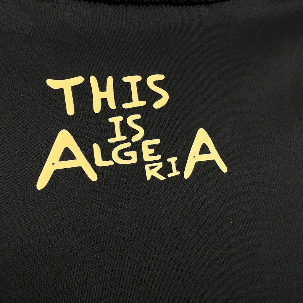 Algérie maillot foot noir 2024 2025 2026