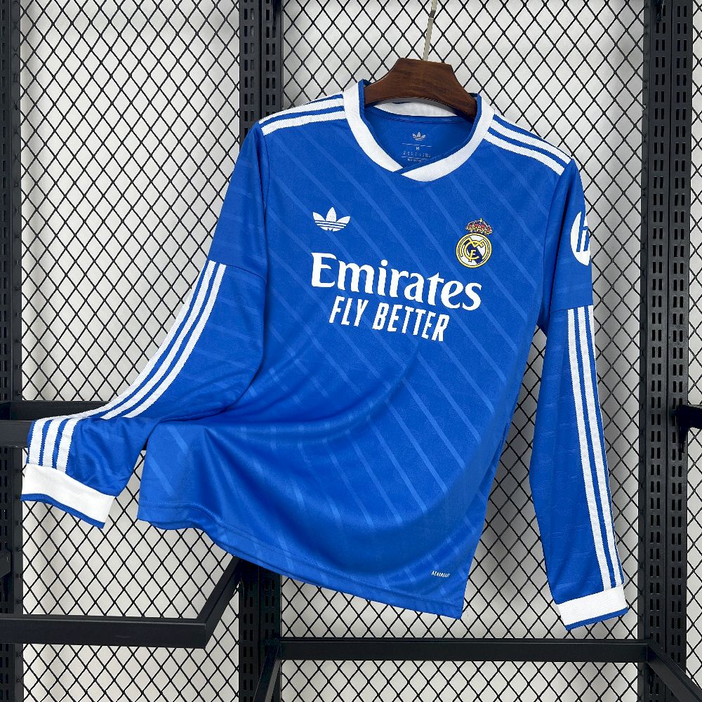 Maillot Foot Real Madrid 2025 2026 Manches Longues