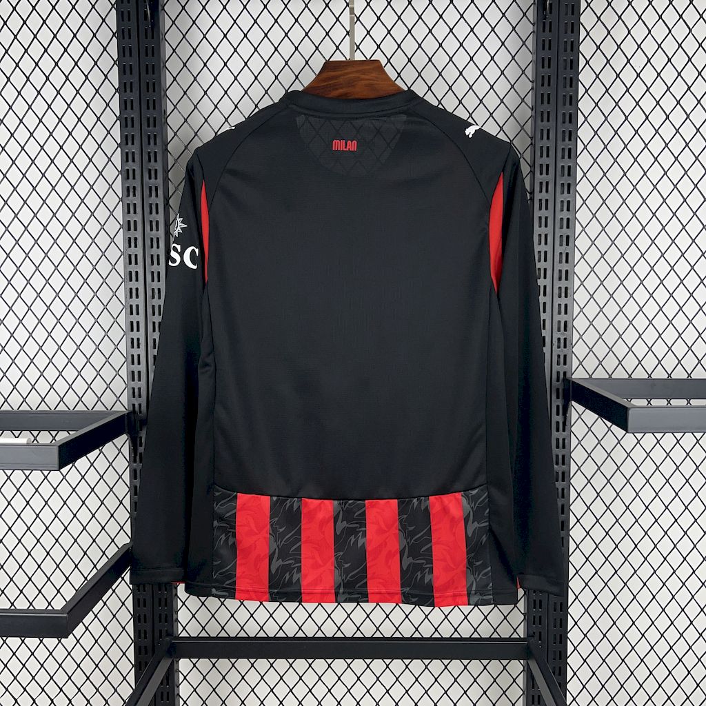 Maillot Foot AC Milan 2025 2026 Manches Longues