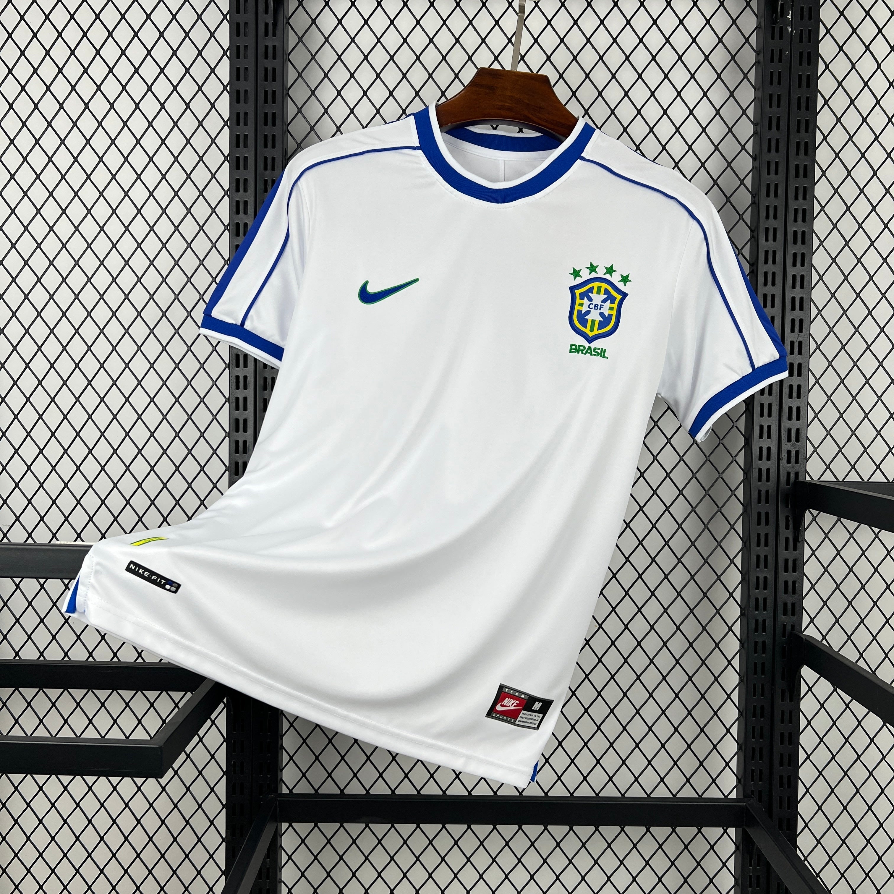 Brésil maillot foot 1998 Extérieur Coupe Du Monde