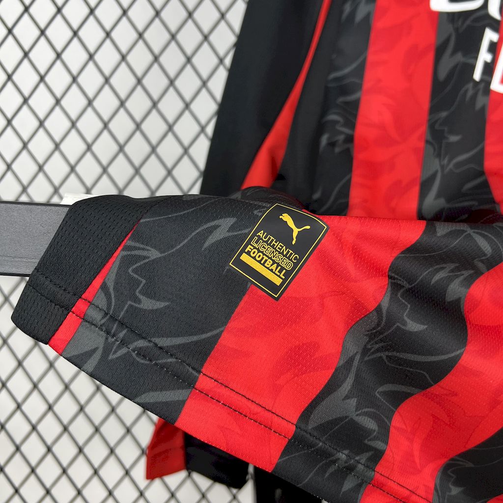 Maillot Foot AC Milan 2025 2026 Manches Longues