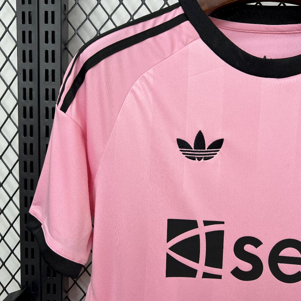 Newcastle maillot foot rose 2026 2027