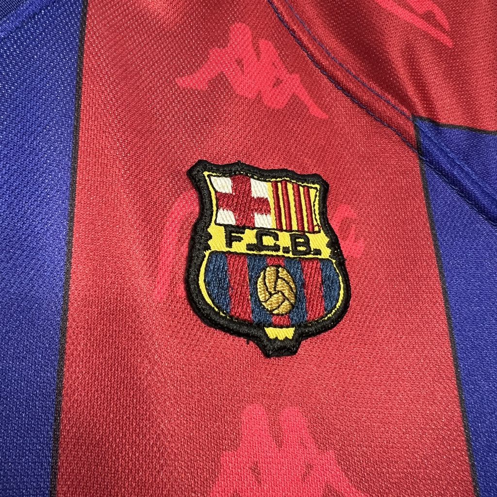 FC Barcelona maillot foot 1995 1997 Retro
