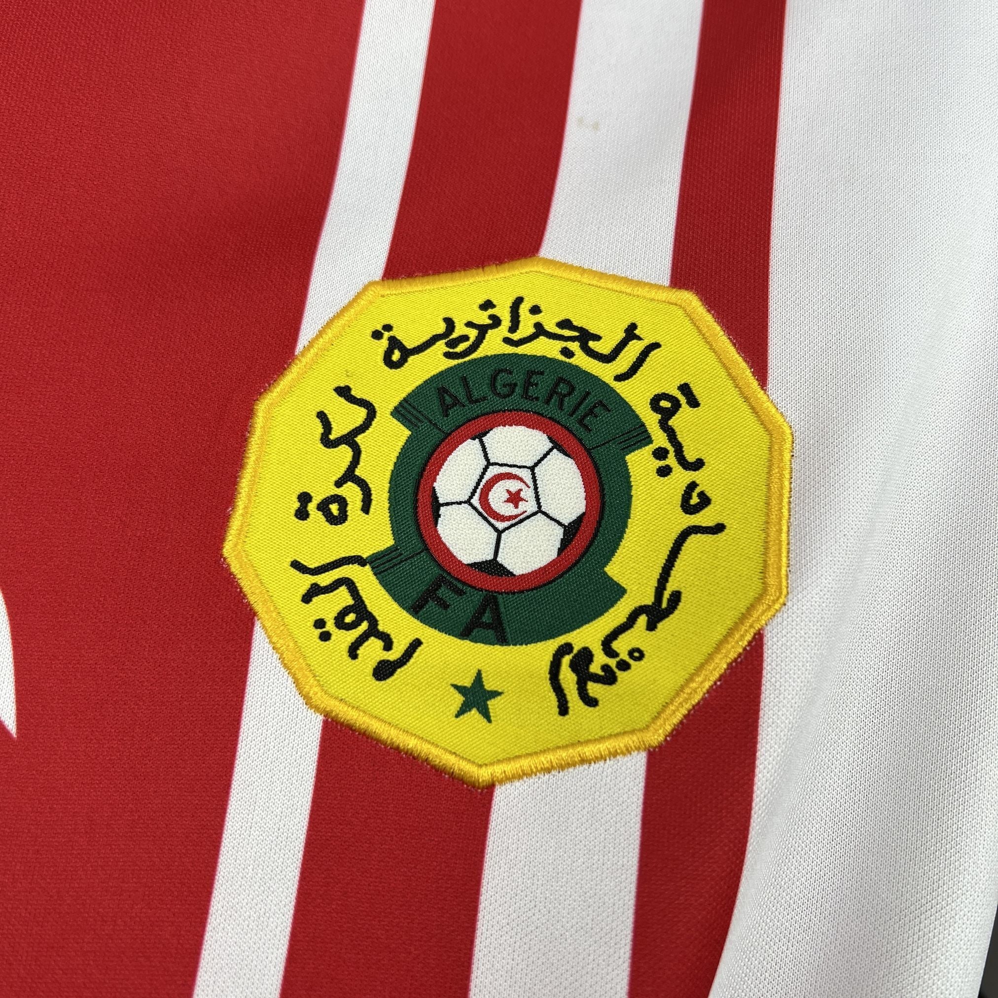 Algérie Maillot Foot Retro 1986