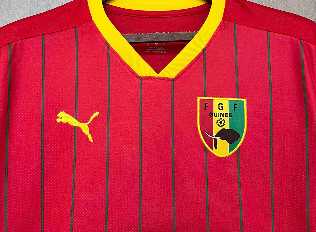 Guinée maillot foot domicile 2024 2025