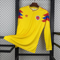 Colombie Maillot Foot Retro 1990 Manches Longue