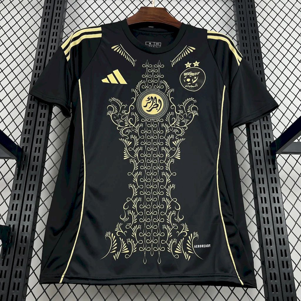 Algérie maillot foot noir 2024 2025 2026