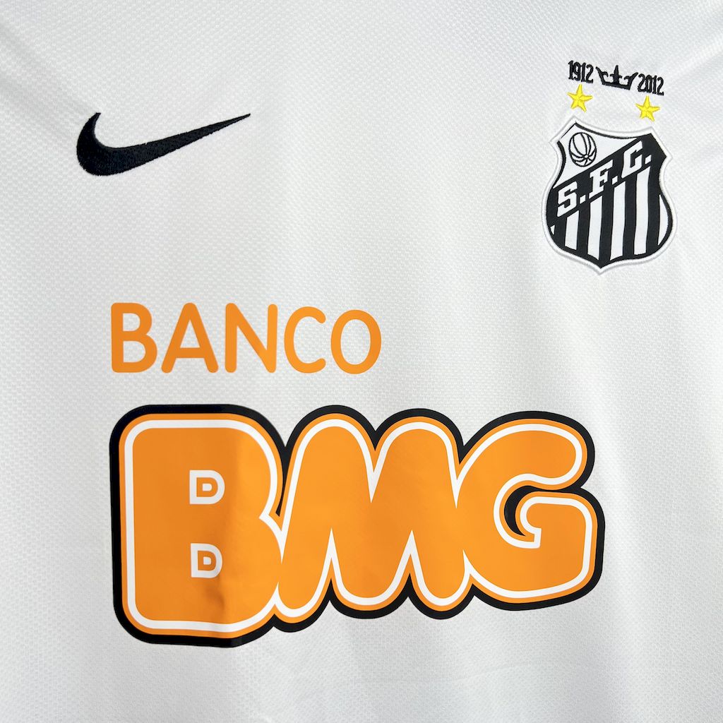 Santos maillot foot Retro 2011 2012 Manches Longues