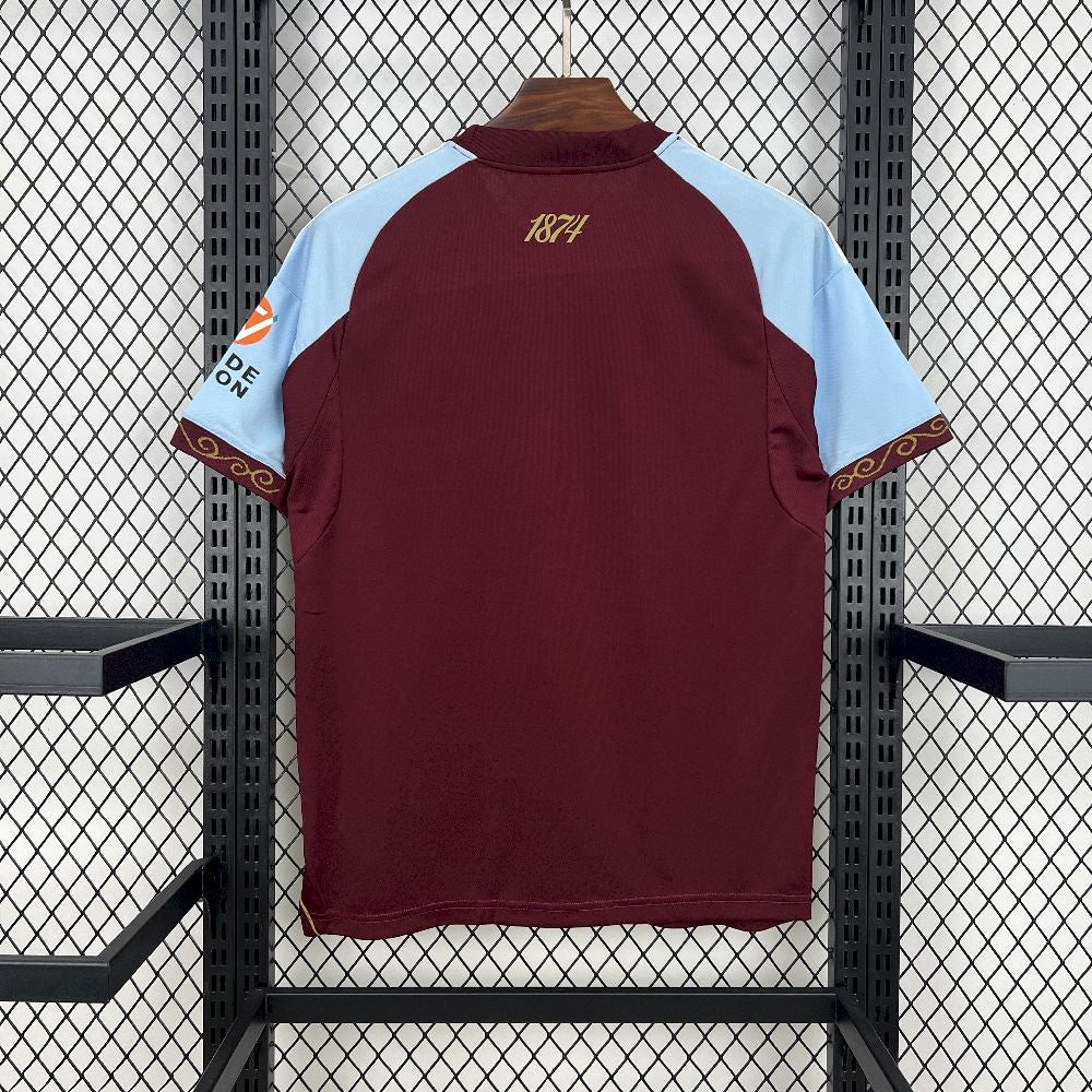 Aston Villa maillot foot domicile 2025 2026