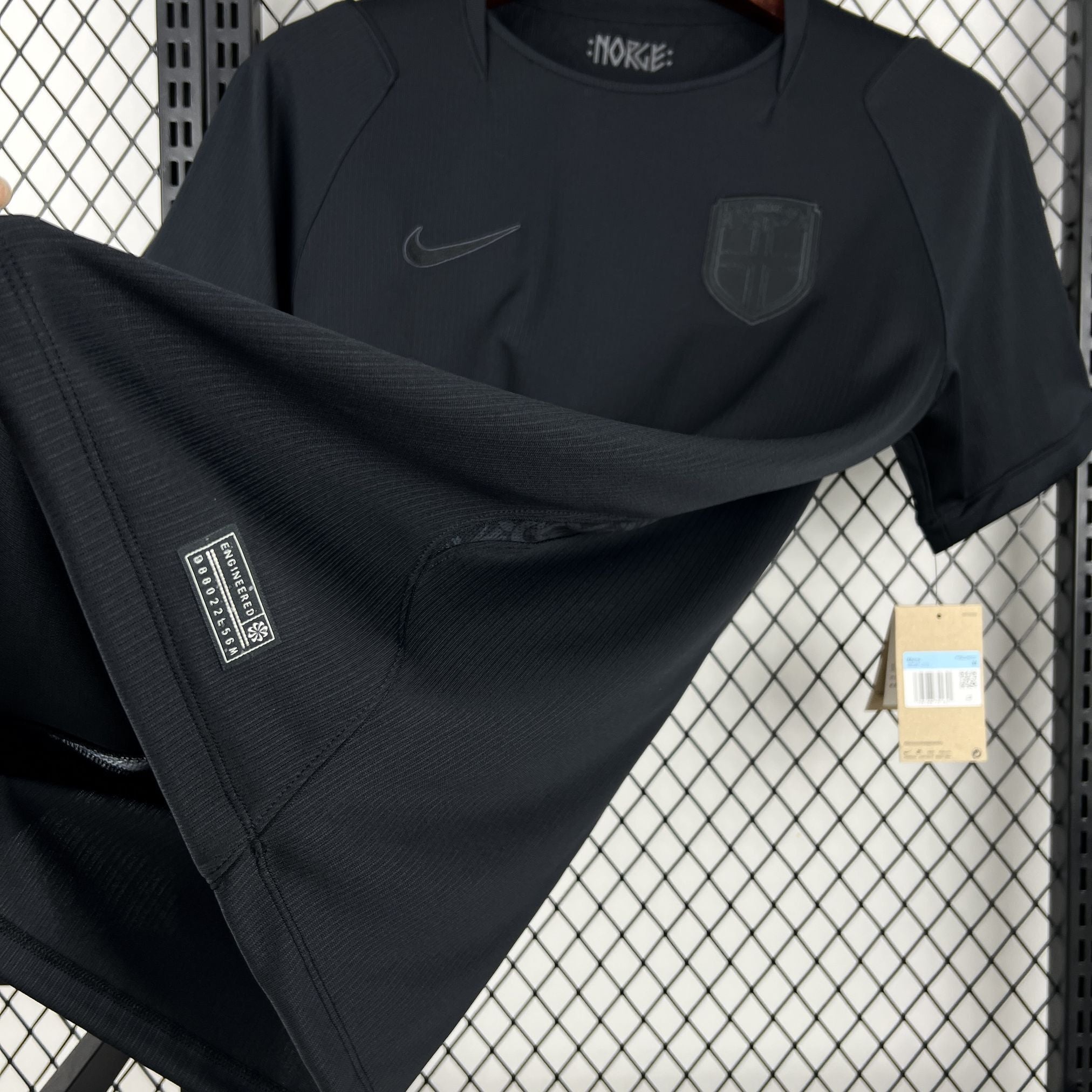 Norvège maillot foot extérieur 2026 2027 Coupe Du Monde Noir
