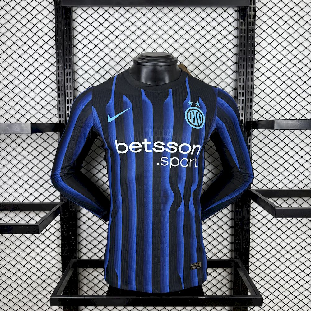 Maillot Foot Inter Milan 2025 2026 Manches Longues