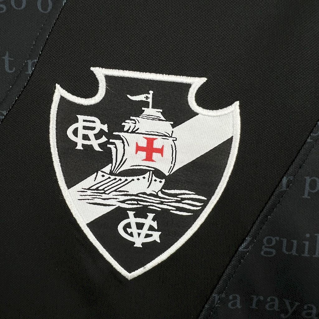 Vasco de Gama maillot foot noir 2024 2025