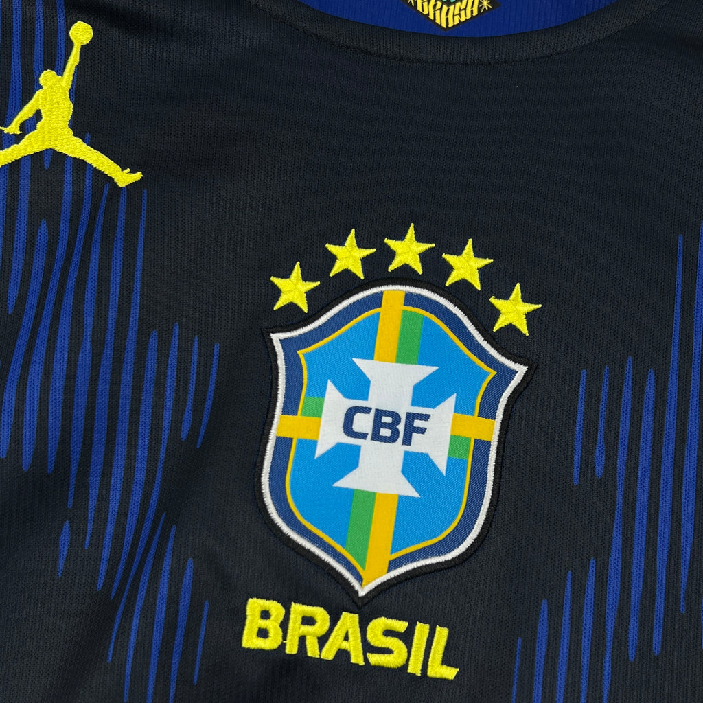 Brésil maillot foot 2026 2027 Manches Longues Coupe Du Monde