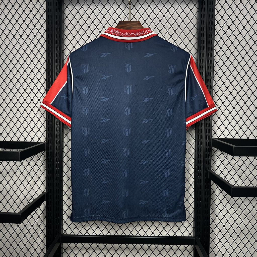 Atletico Madrid maillot foot rétro 1998 1999