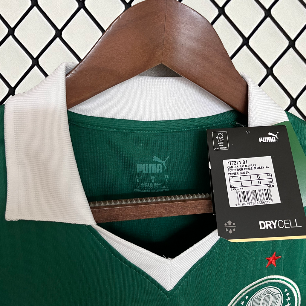 Palmeiras maillot domicile 2024 2025 Sans Sponsor