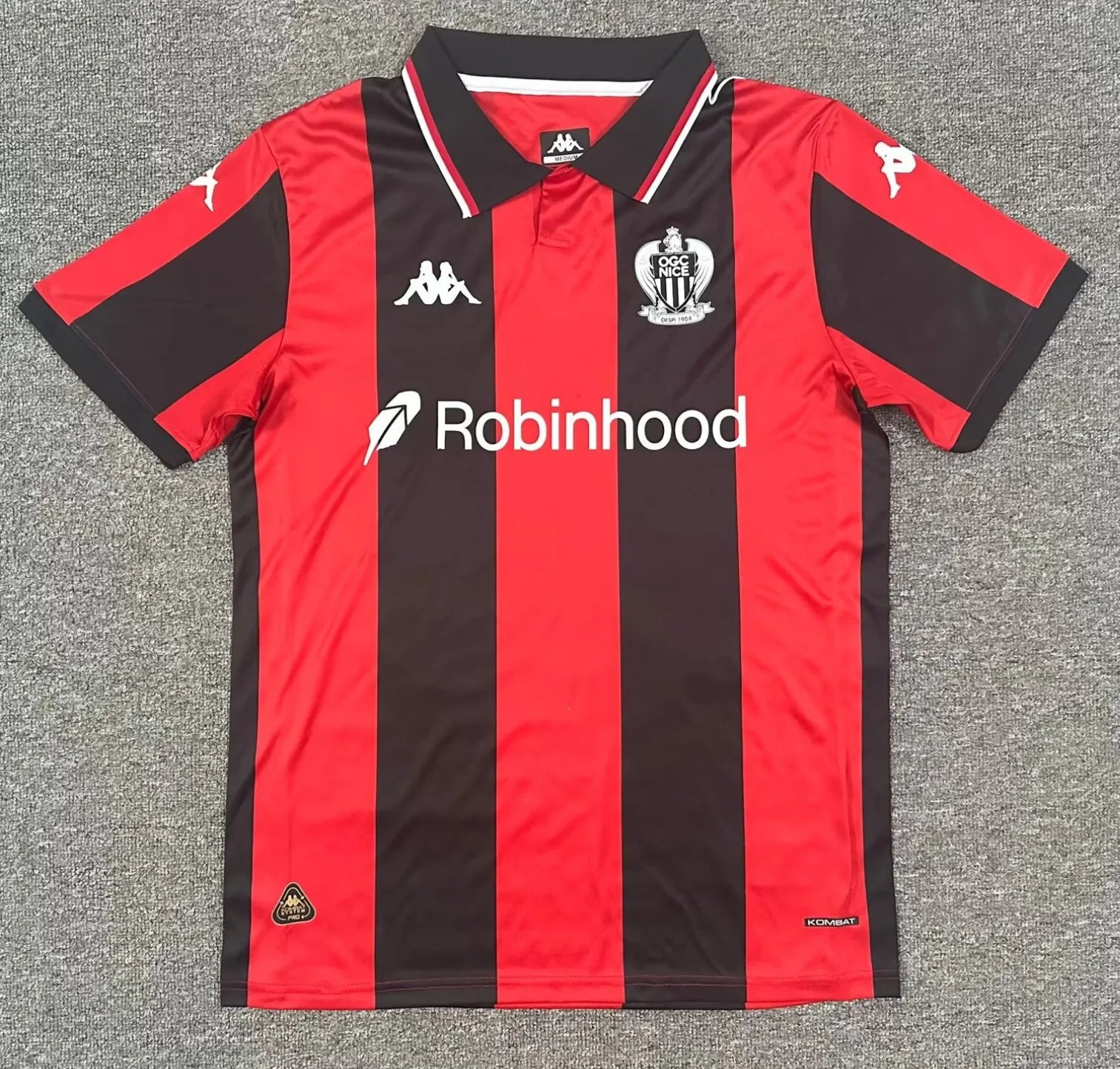 OGC Nice maillot foot domicile 2025 2026