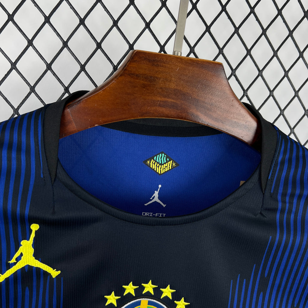 Brésil maillot foot 2026 2027 Manches Longues Coupe Du Monde