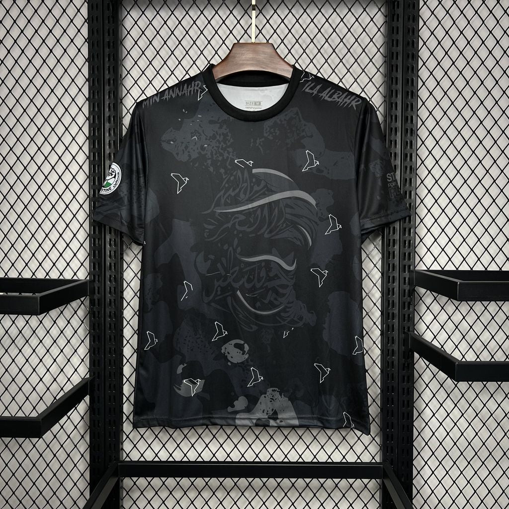 Palestine Maillot foot noir 2024 2025