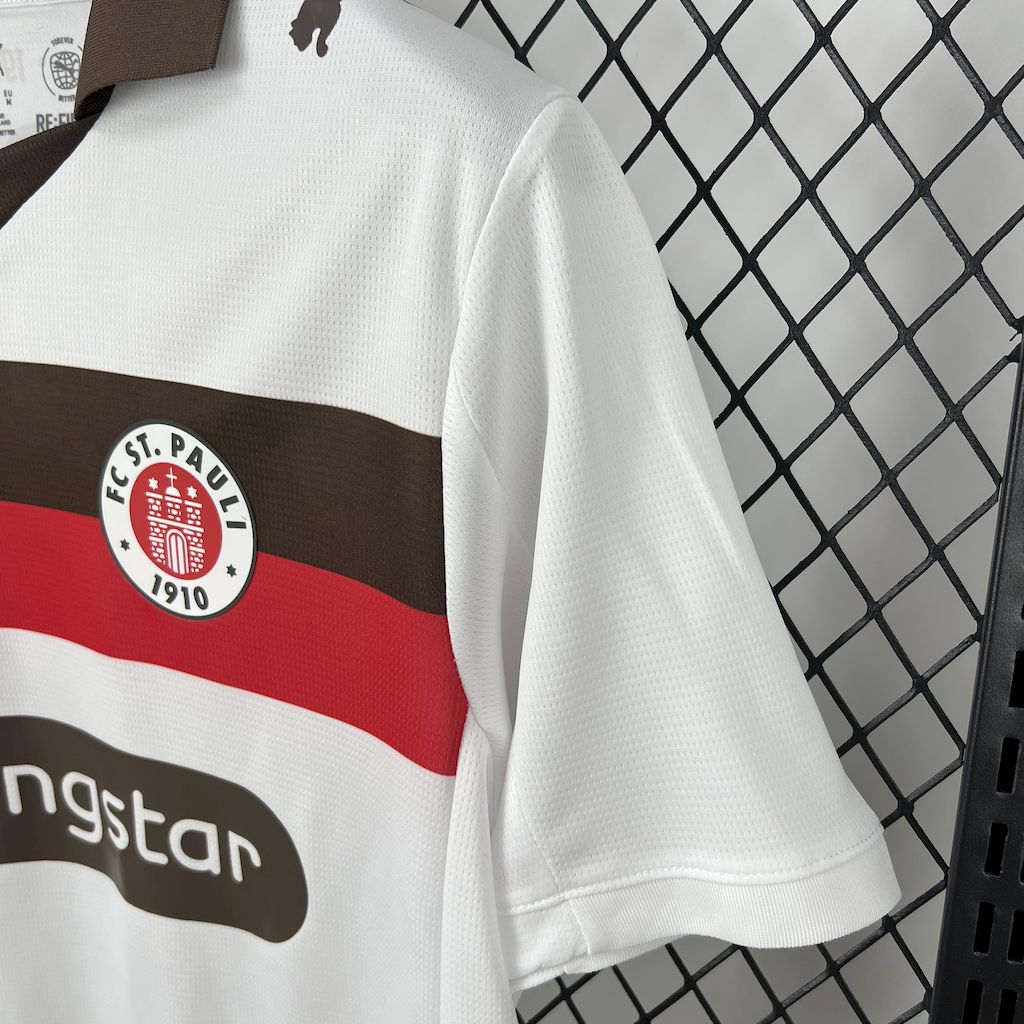 FC St. Pauli maillot foot extérieur 2025 2026