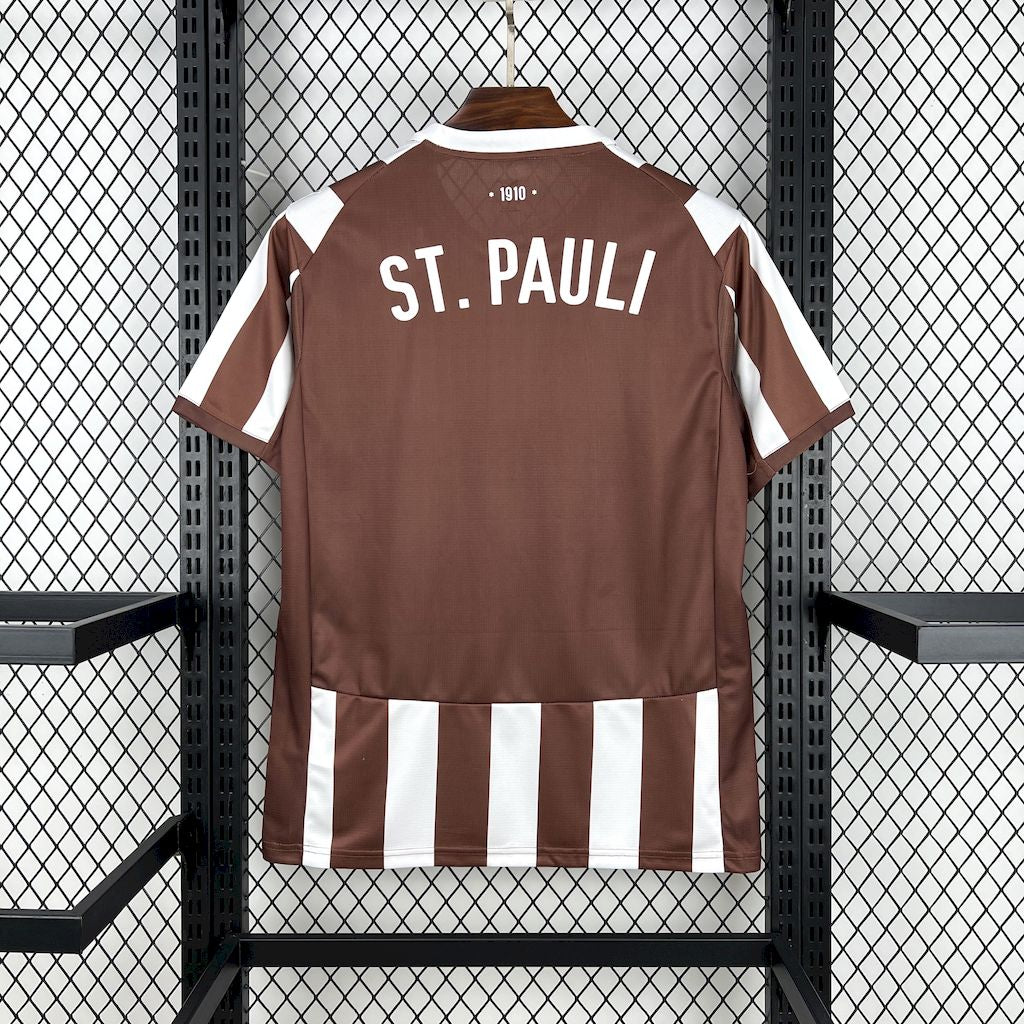 FC St. Pauli maillot foot domicile 2025 2026