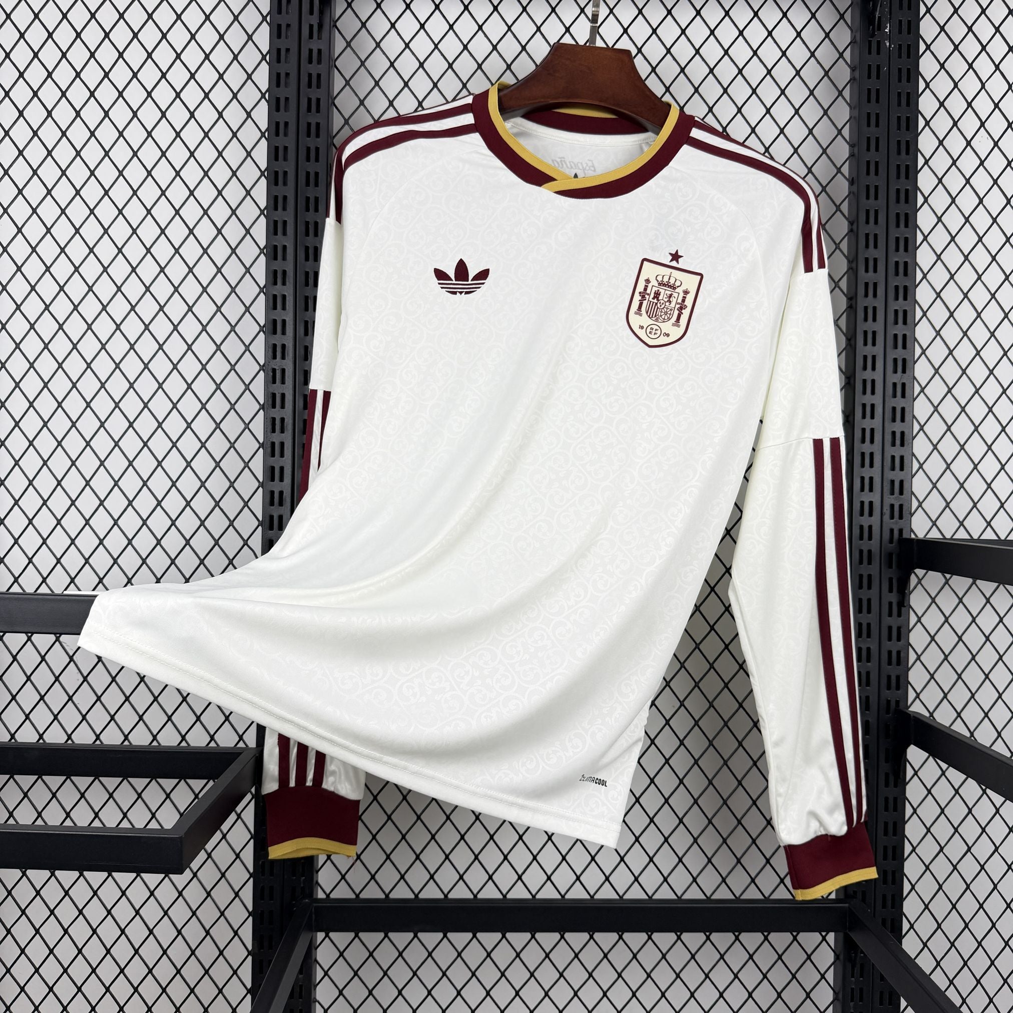 Espagne maillot foot 2026 2027 Manches Longues Coupe Du Monde