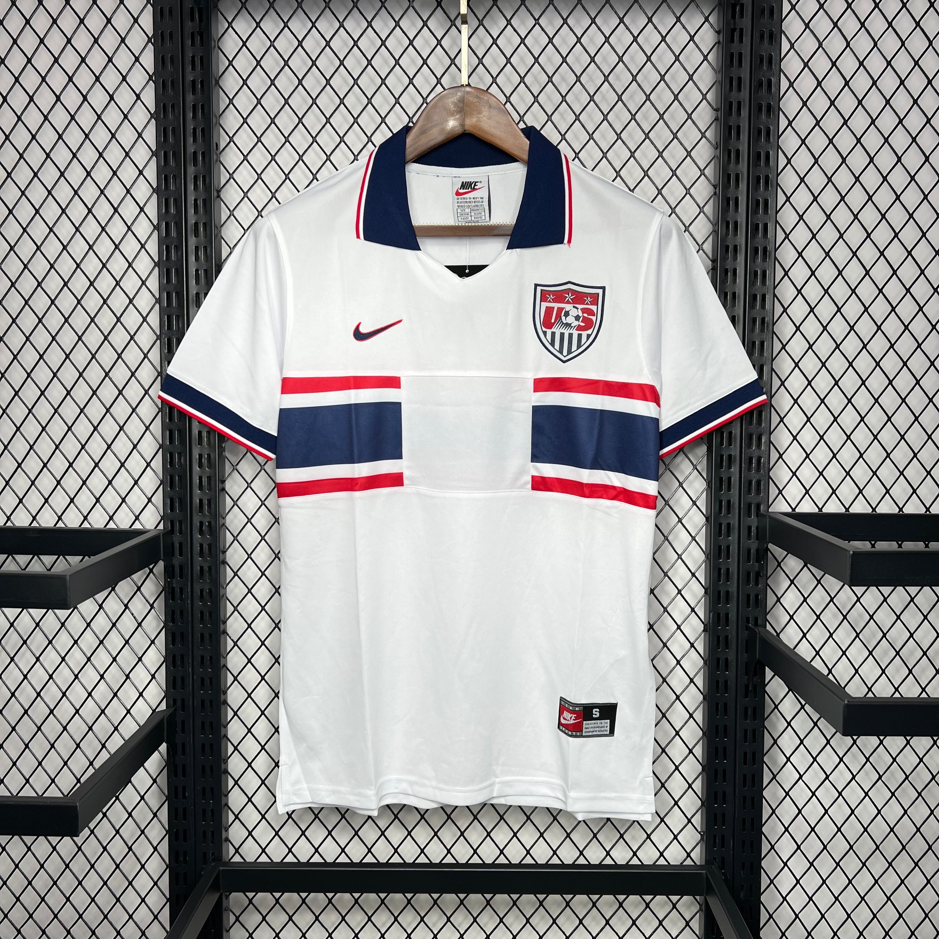 USA Maillot Foot Retro 1995