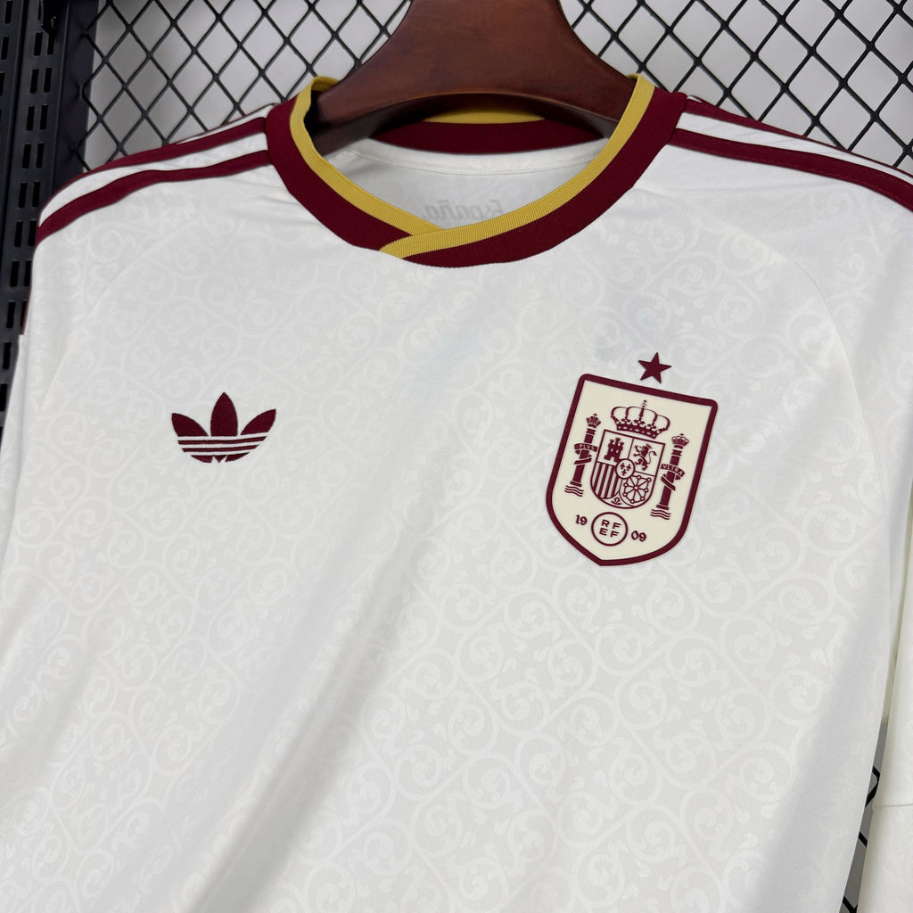 Espagne maillot foot 2026 2027 Manches Longues Coupe Du Monde