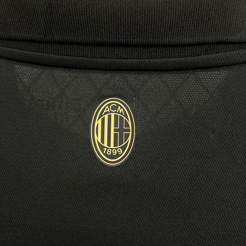 AC Milan  Maillot Foot 2024 2025  Manches Longues noir