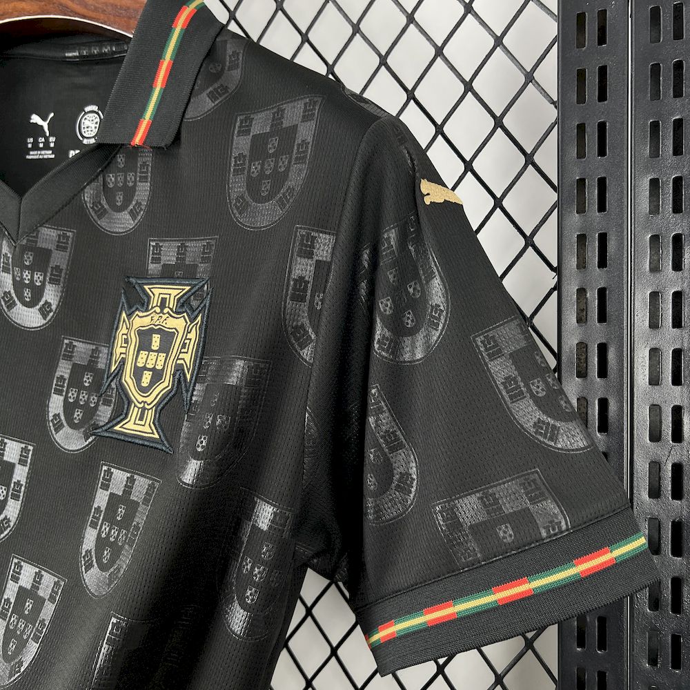 Portugal maillot foot noir 2026 2027 Coupe Du Monde