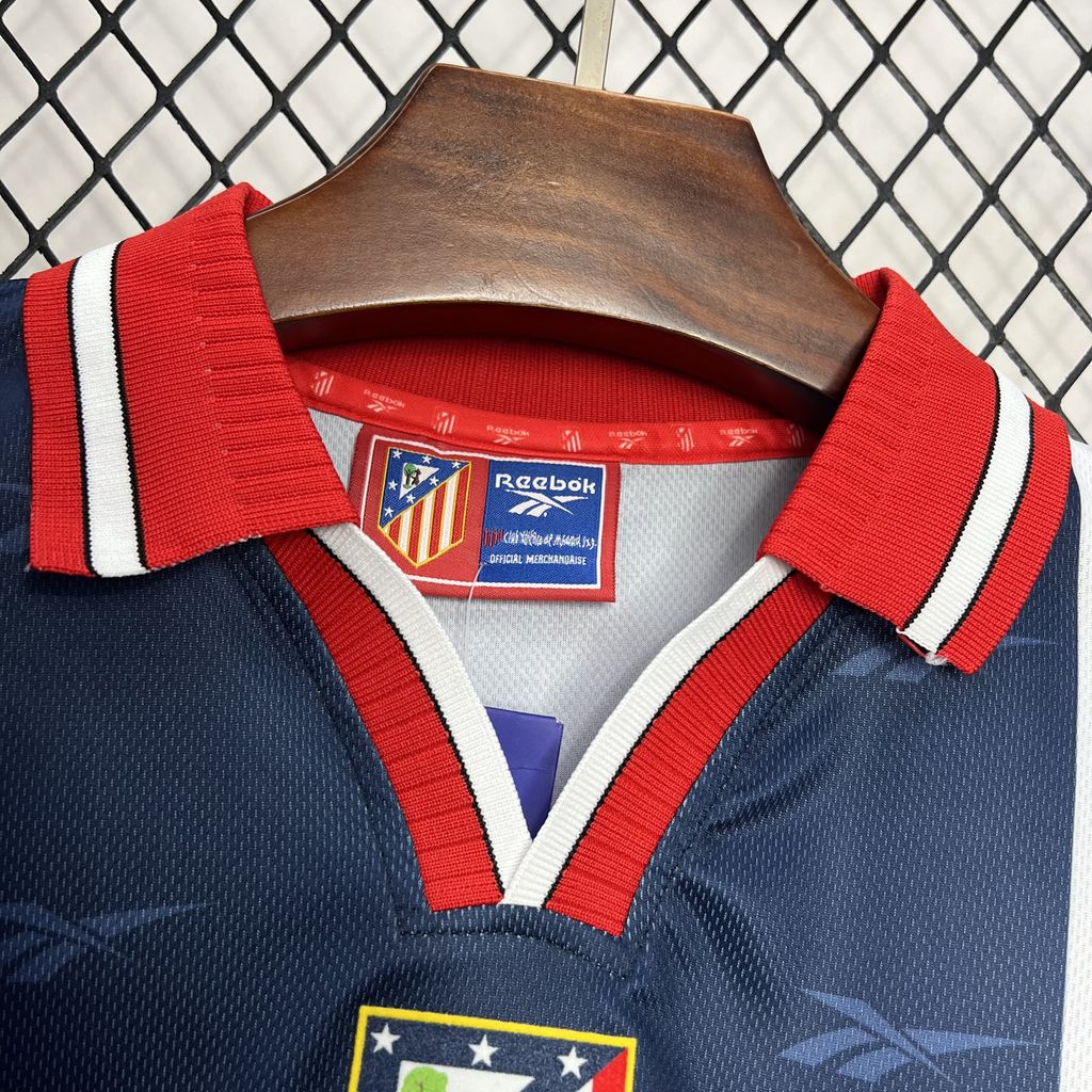 Atletico Madrid maillot foot rétro 1998 1999