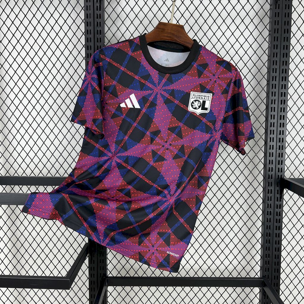 Olympique Lyonnais maillot foot entraînement 2025 2026