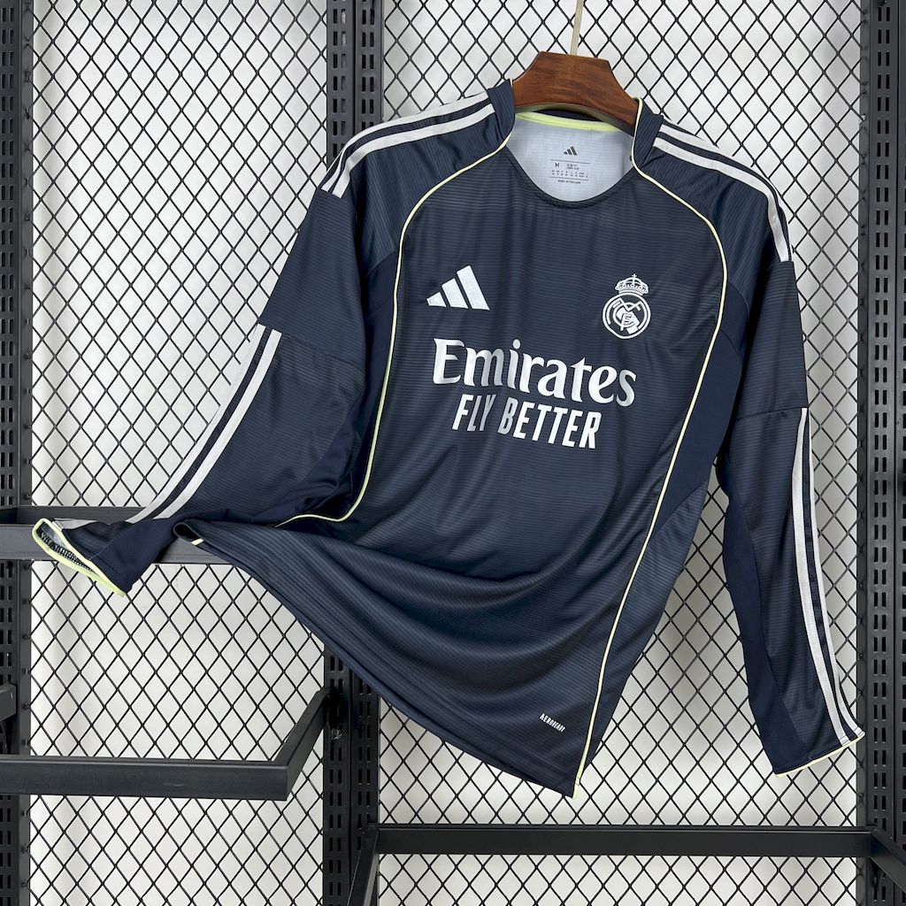 Maillo Foot  Real Madrid 2025 2026 Manches Longues