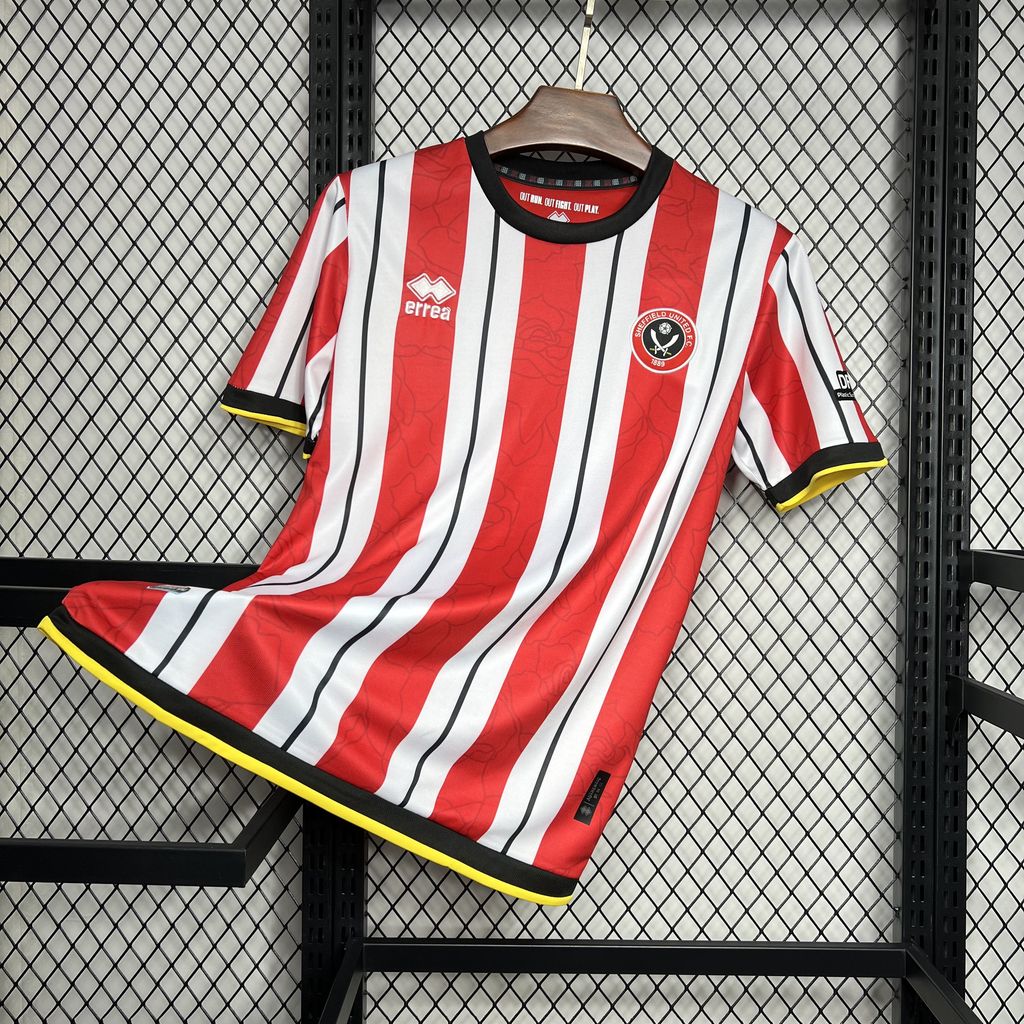 Sheffield maillot foot domicile 2024 2025
